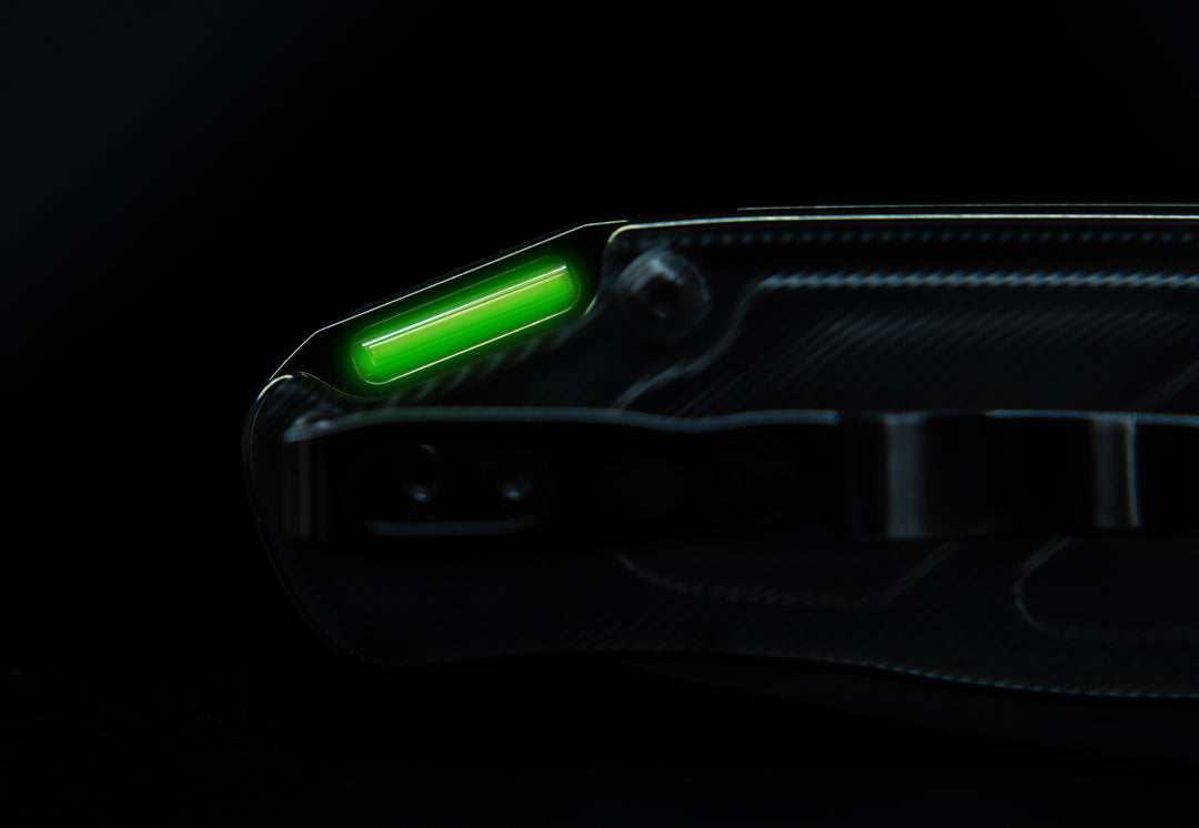The Kizer x Glow Rhino Tritium Drop Bear Exclusive