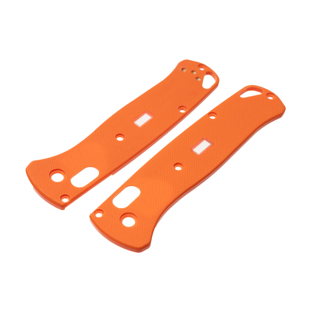 Blaze Orange G10 Tritium Scales for the Benchmade Bugout