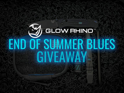 Glow Rhino Pry Bar Aluminum-blue