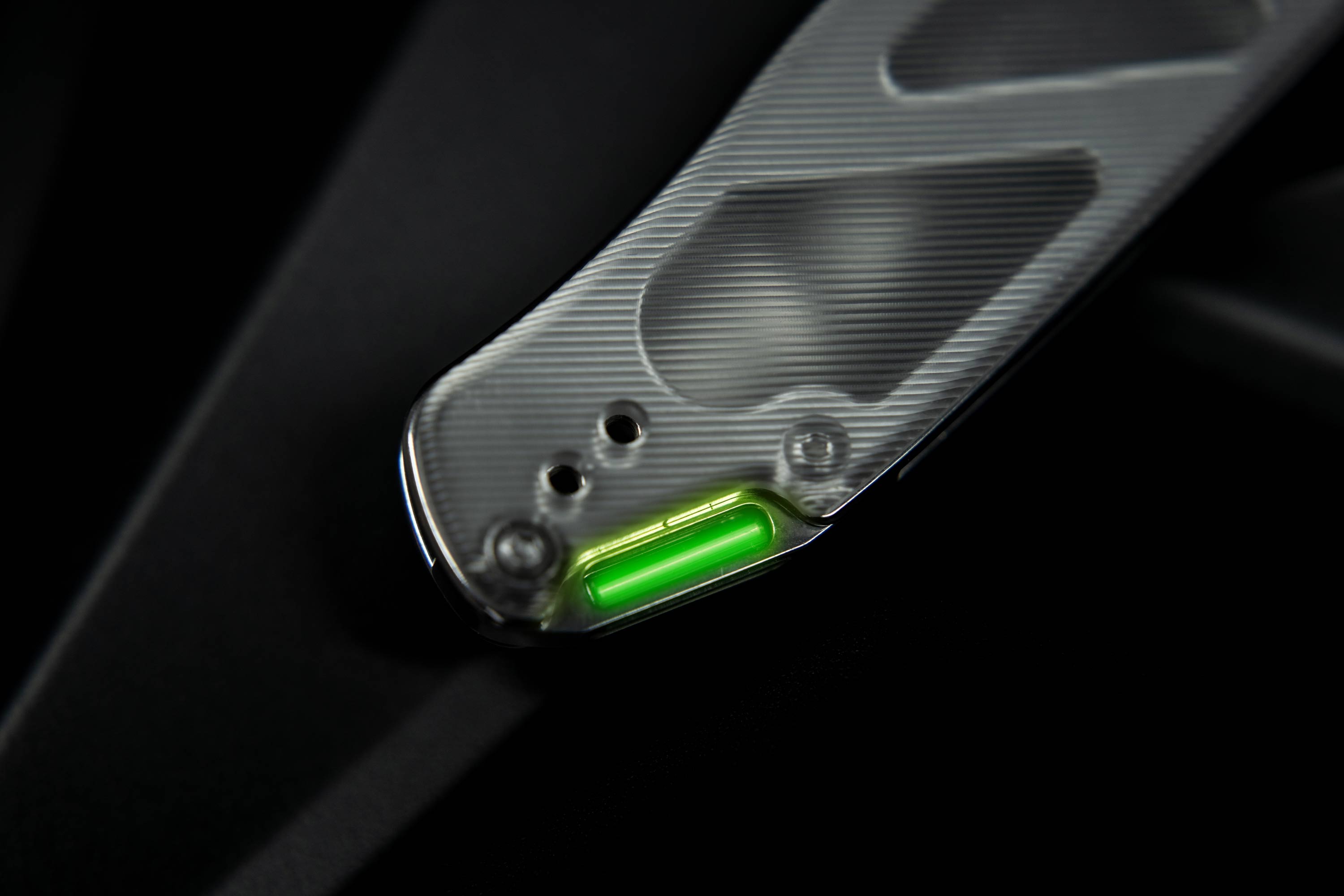 The Kizer x Glow Rhino Tritium Drop Bear Exclusive