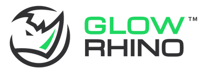 Glow Rhino Reactor Folding Knife Gray Titanium Handle S35VN Plain Edge  Satin Finish GLR101