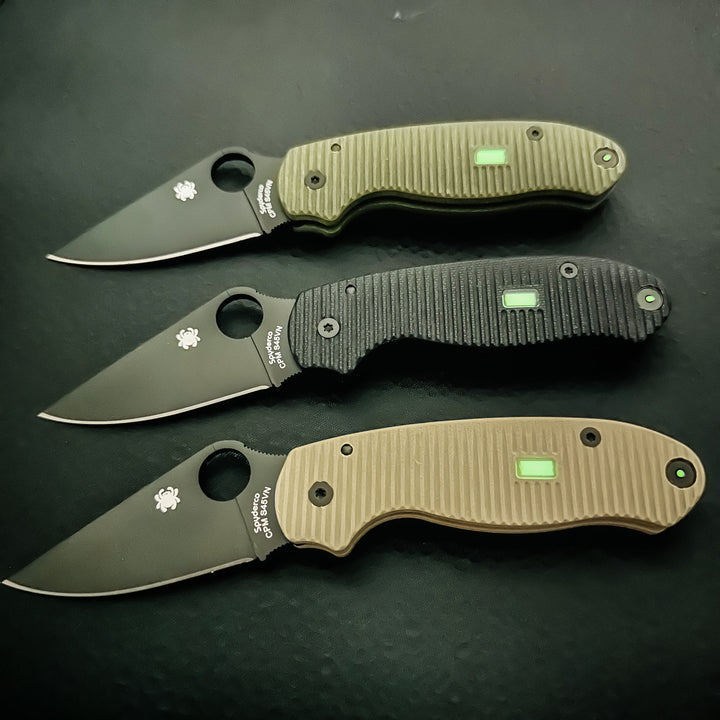 Glow Rhino Customized SpyderCo Paramilitary 3