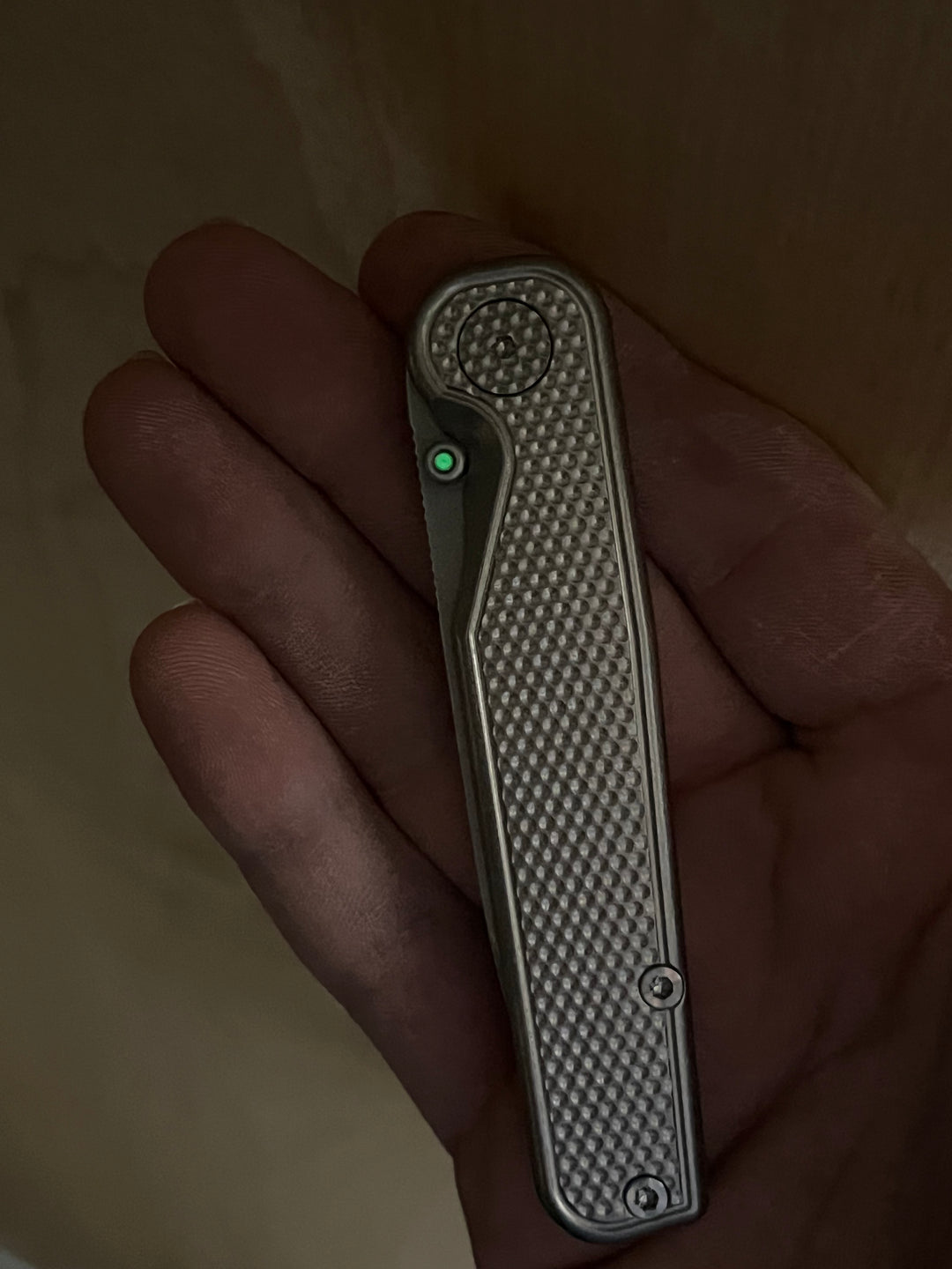 Tactile Knife Co. Rockwall Tritium Thumbstud